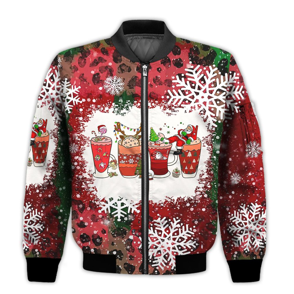 Merry-Christmas-Christmas-Coffee-Drink-Retro-Christmas-Holiday-Gifts-Unisex-3D-Bomber-Jacket-1