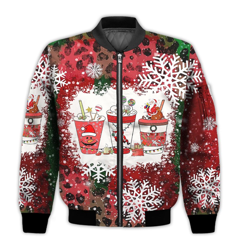 Merry-Christmas-Christmas-Coffee-Drink-Santa-Retro-Christmas-Holiday-Gifts-Unisex-3D-Bomber-Jacket-1