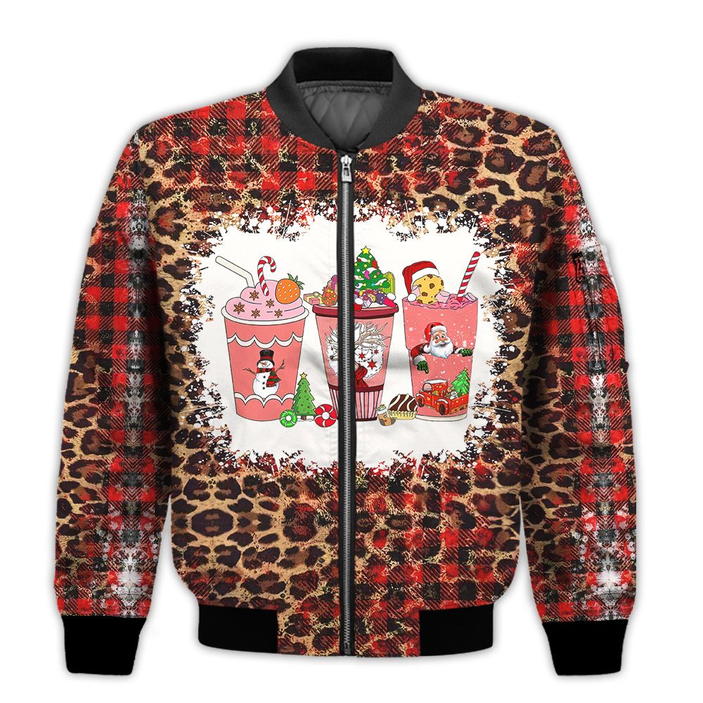 Merry-Christmas-Christmas-Cute-Coffee-Drink-Retro-Christmas-Holiday-Gifts-Unisex-3D-Bomber-Jacket-1
