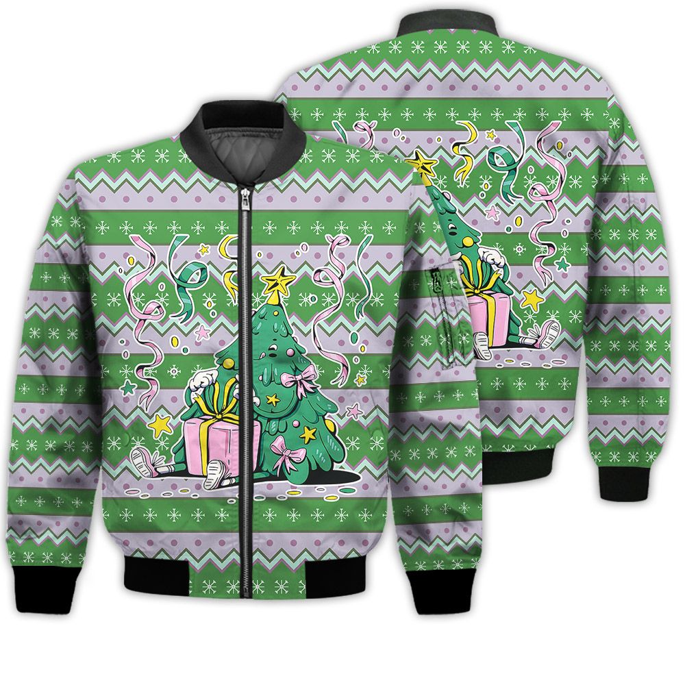 Merry Christmas Christmas Tree Retro Christmas Holiday Gifts Unisex 3D Bomber Jacket Merry Christmas Christmas Tree Retro Christmas Holiday Gifts Unisex 3D Bomber Jacket