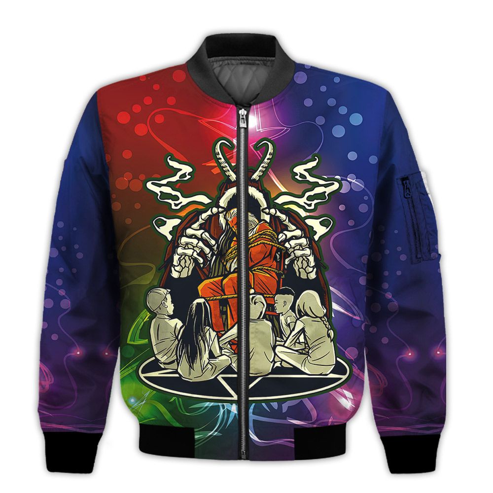 Merry-Christmas-Creepy-Santa-Retro-Christmas-Holiday-Gifts-Unisex-3D-Bomber-Jacket-2