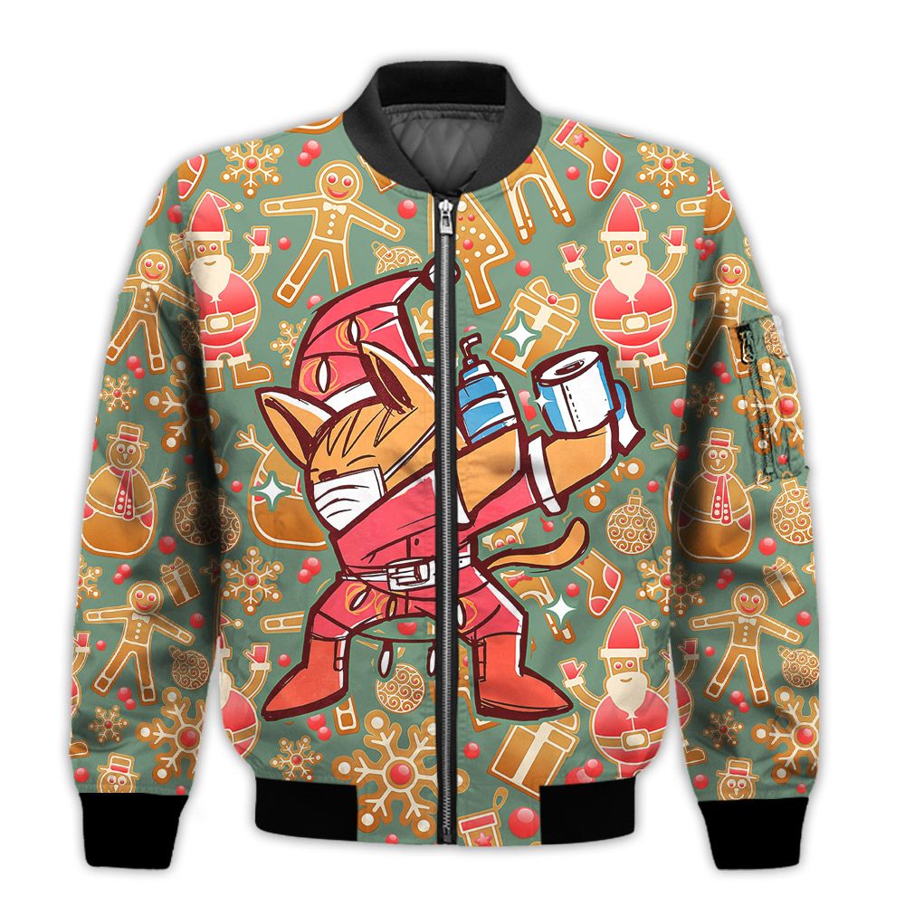 Merry-Christmas-Dabbing-Retro-Christmas-Holiday-Gifts-Unisex-3D-Bomber-Jacket-1
