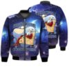 Merry Christmas Everybody Needs A Break Santa Retro Christmas Holiday Gifts Unisex 3D Bomber Jacket