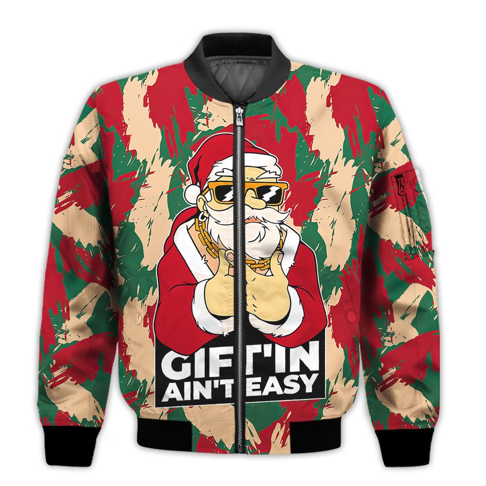 Merry-Christmas-Giftin-Aint-Easy-Retro-Christmas-Holiday-Gifts-Unisex-3D-Bomber-Jacket-1