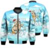 Merry Christmas Is It Too Late To be Good Retro Christmas Holiday Gifts Unisex 3D Bomber Bomber Jacket