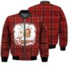 Merry Christmas Tis The Season Cookie Retro Christmas Holiday Gifts Unisex 3D Bomber Jacket