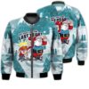 Merry Christmas Why Didn't You Come Last Year Retro Christmas Holiday Gifts Unisex 3D Bomber Jacket