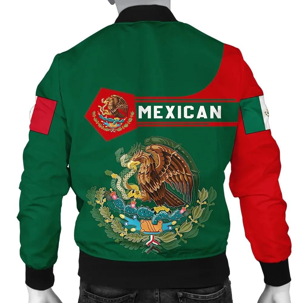 Mexico-Coat-Of-Arms-Men-Bomber-Jacket-Simple-Style-J78-Bomber-Jacket-1