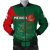 Mexico Coat Of Arms Men Bomber Jacket Simple Style J78 Bomber Jacket