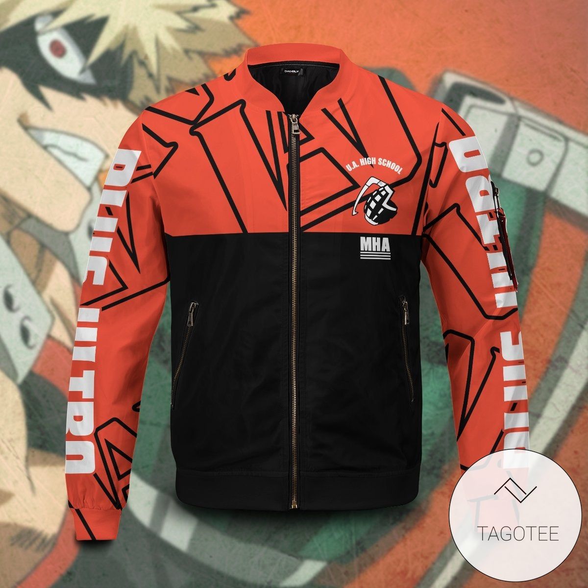 Mha Bakugo Bomber Jacket Mha Bakugo Bomber Jacket