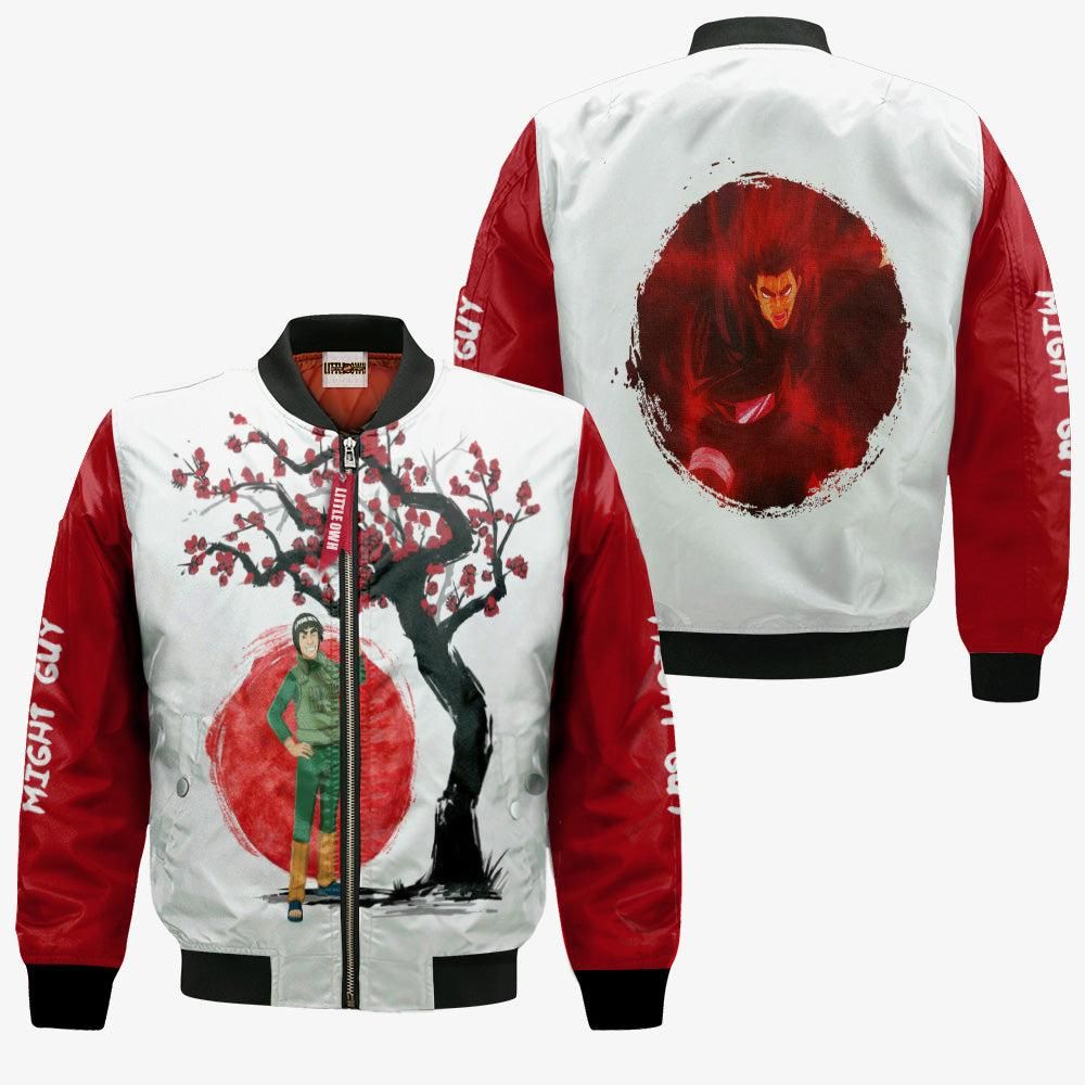 Might-Guy-Bomber-Jacket-Custom-Nrt-Ninja-Under-The-Sun-Cosplay-Costumes-Bomber-Jacket-2