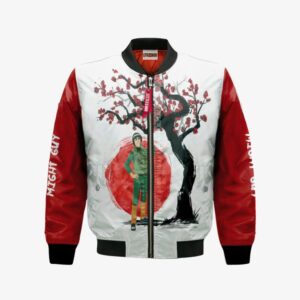 Might Guy Bomber Jacket Custom Nrt Ninja Under The Sun Cosplay Costumes Bomber Jacket