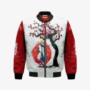 Minato Namikaze Bomber Jacket Custom Nrt Ninja Under The Sun Cosplay Costumes Bomber Jacket
