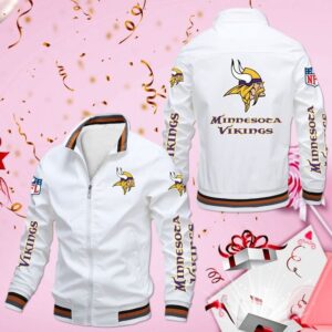 Minnesota Vikings 3D Bomber Jacket
