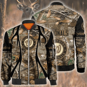 Mlb Washington Nationals Hunting Bomber Jacket
