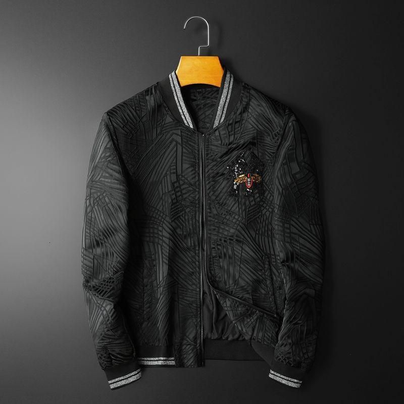Mono Abstract Stripe Style Bomber Jacket Mono Abstract Stripe Style Bomber Jacket
