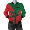 Morocco Women's Bomber Jacket - Moroccan Pride - BN22 Bomber Jacket