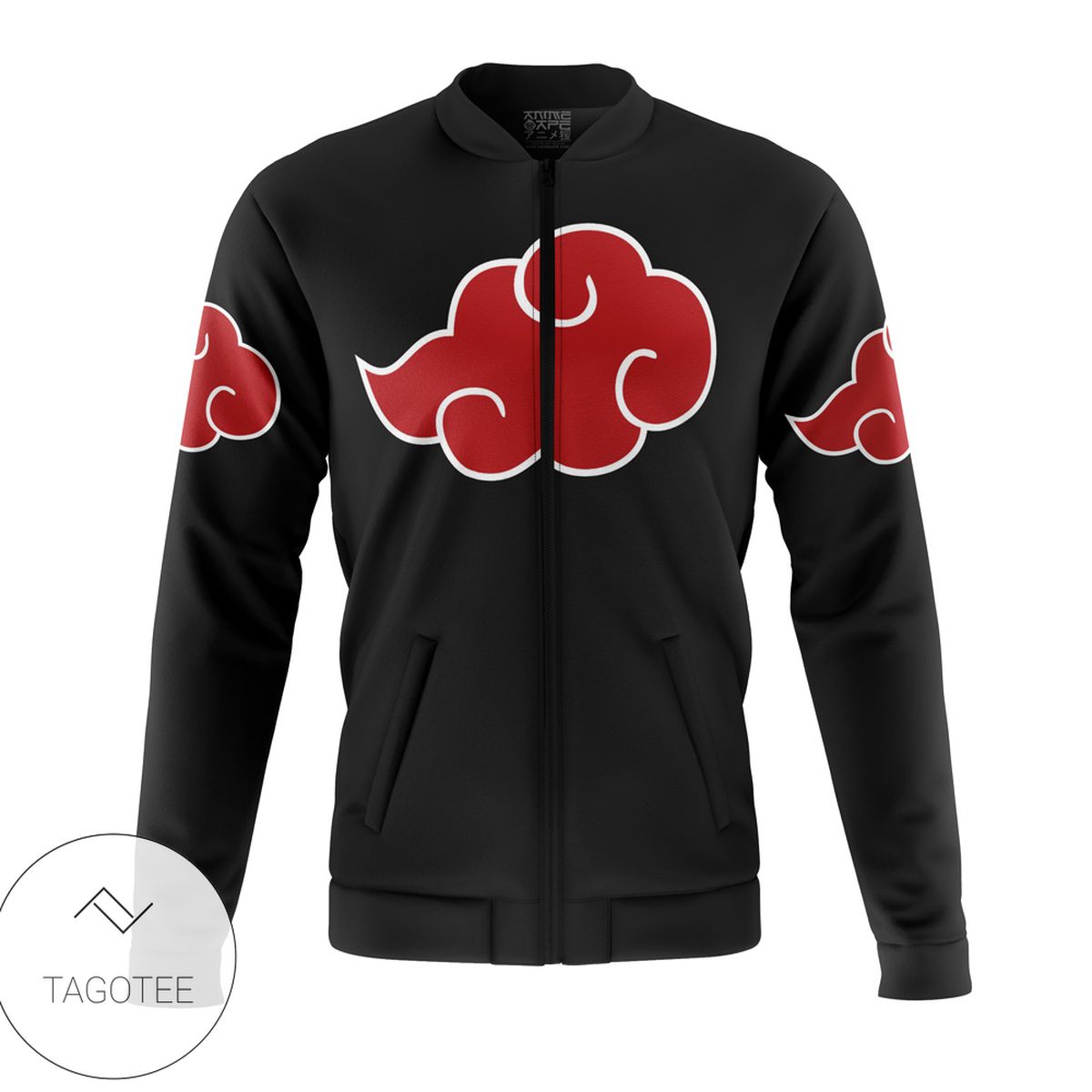 Naruto Akatsuki Casual Bomber Jacket Naruto Akatsuki Casual Bomber Jacket