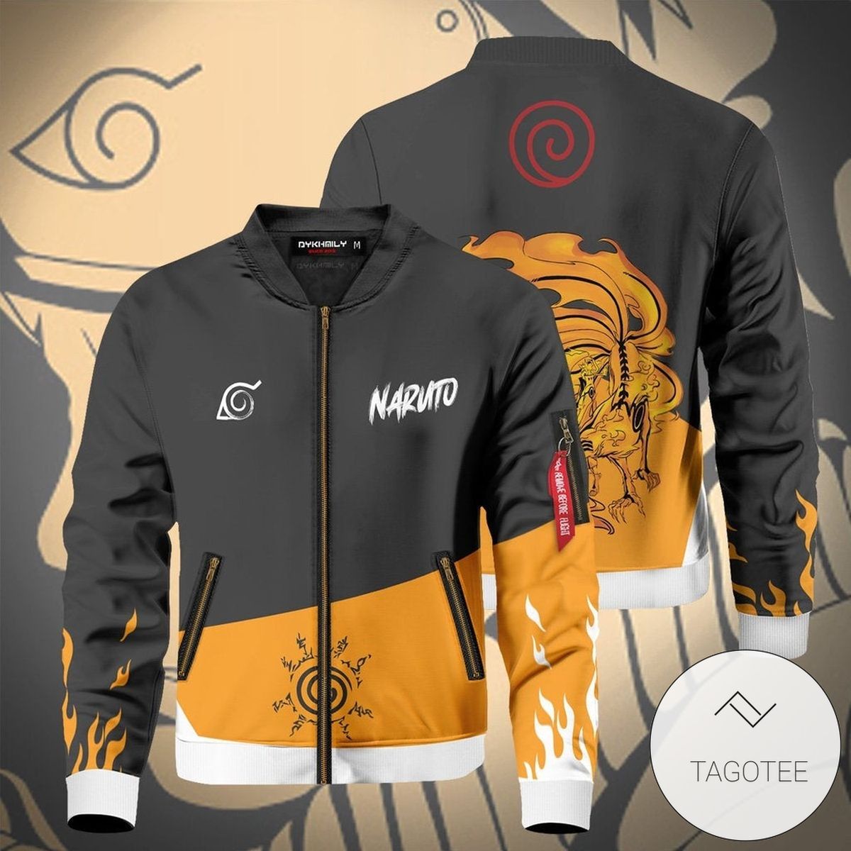 Naruto Style Bomber Jacket Naruto Style Bomber Jacket