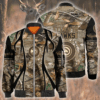 Nba Atlanta Hawks Hunting Bomber Jacket