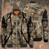 Nba Brooklyn Nets Hunting Bomber Jacket