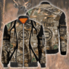 Nba Detroit Pistons Hunting Bomber Jacket