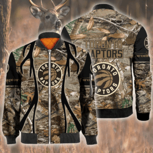 Nba Toronto Raptors Hunting Bomber Jacket