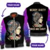 Nerdy dirty inked and curvy 3D All Over Printed Shirt