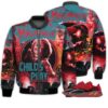 New Kicks Shirt Yz Boost 700 Hi-Res Red - Halloween Child's Play Chucky - Hi-Res Red 700s Gifts Unisex Matching 3D Bomber Jacket