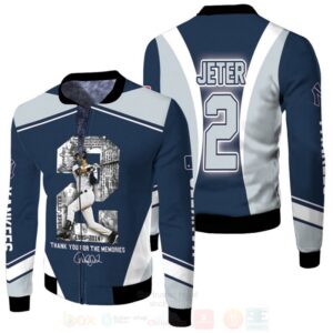 New York Yankees Derek Jeter 2 3D Bomber Jacket