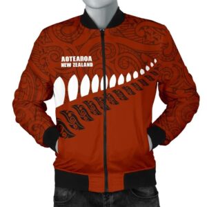 New Zealand - Aotearoa 4th Bomber Jacket A6 Bomber Jacket