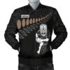 New Zealand Bomber Rugby bWarrior Men A11 Bomber Jacket