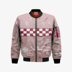 Nezuko Kamado Bomber Jacket Custom KNY Cosplay Costumes