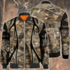 Nfl Baltimore Ravens Hunting Bomber Jacket