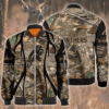 Nfl Carolina Panthers Hunting Bomber Jacket