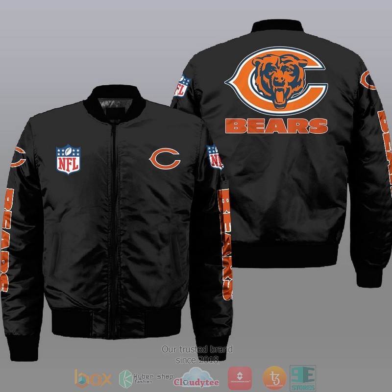 Nfl Chicago Bears Bomber Jacket Nfl Chicago Bears Bomber Jacket