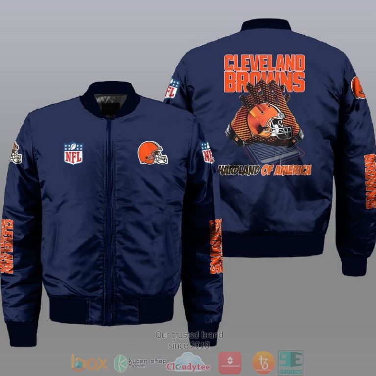 Nfl-Cleveland-Browns-Hardland-Of-America-Bomber-Jacket-1