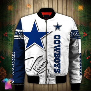 Nfl Dallas Cowboys All Over Printed Bomber Jacket