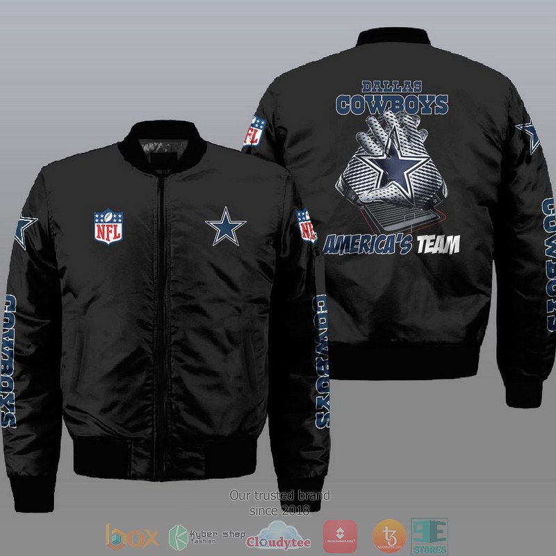 Nfl Dallas Cowboys Americas Team Bomber Jacket Nfl Dallas Cowboys Americas Team Bomber Jacket