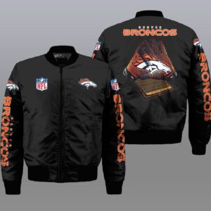 Nfl Denver Broncos 3D Bomber Jacket