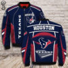 Nfl Houston Texans All Over Printed Bomber Jacket