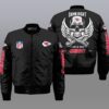 Nfl Kansas City Chiefs Wings Skull 3D Bomber Jacket