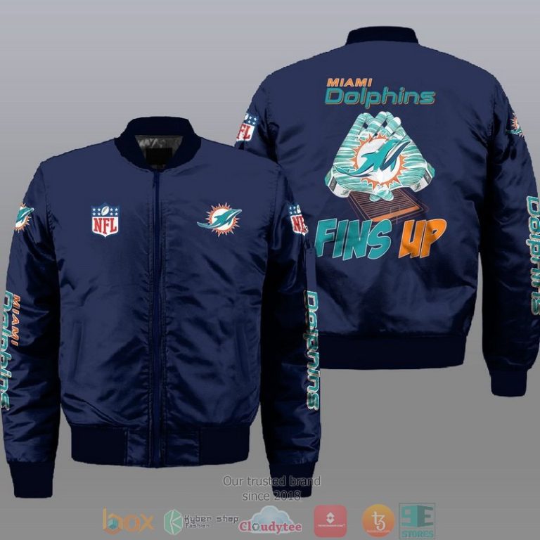 Nfl-Miami-Dolphins-Fins-Up-Bomber-Jacket-1