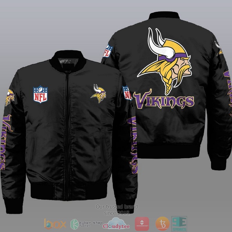 Nfl Minnesota Vikings Bomber Jacket Nfl Minnesota Vikings Bomber Jacket