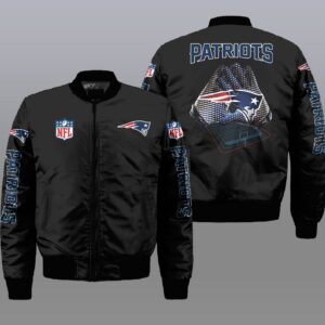 Nfl New England Patriots 3D Bomber Jacket