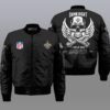Nfl New Orleans Saints Wings Skull 3D Bomber Jacket