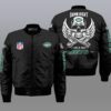 Nfl New York Jets Wings Skull 3D Bomber Jacket
