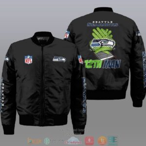 Nfl Seattle Seahawks 12Th Man Bomber Jacket