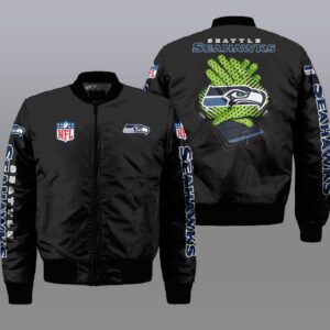 Nfl Seattle Seahawks 3D Bomber Jacket
