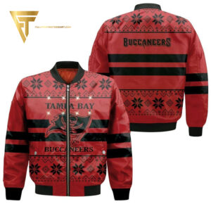 Nfl Tampa Bay Buccaneers Ugly Christmas Bomber Jacket